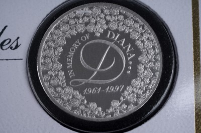 Lot 56 - A 2022 Diana Princess of Wales Silver Proof Coin Cover Collection