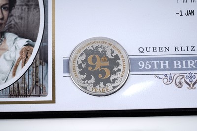 Lot 57 - Penny Black & Two Pence Blue Pair set, by Harrington & Byrne; and two coin sets