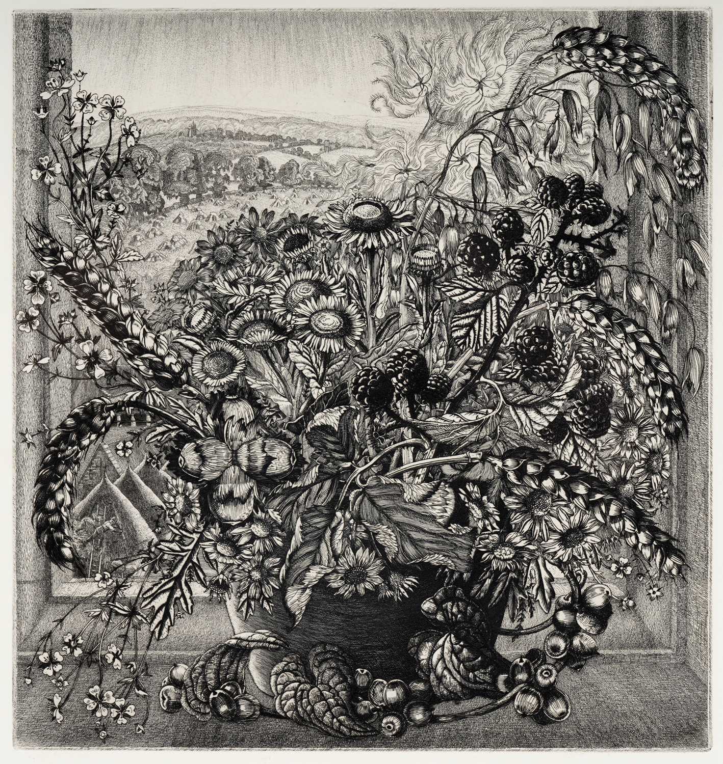 Lot 85 - Robin Tanner - Autumn | etching