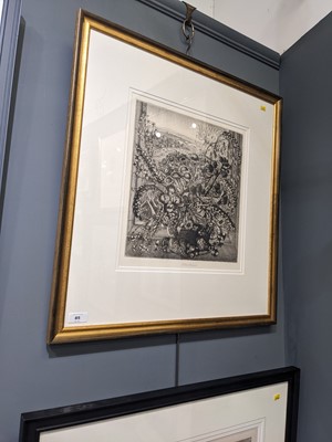 Lot 85 - Robin Tanner - Autumn | etching