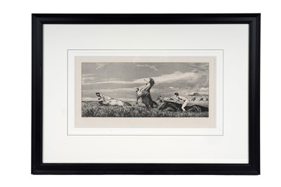 Lot 90 - Max Klinger - Verfolger Centaur | etching