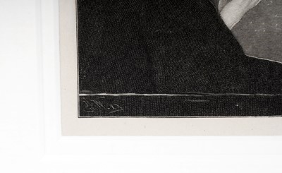 Lot 95 - Sascha Schneider - Der Gedanke an das Unendliche | wood engraving