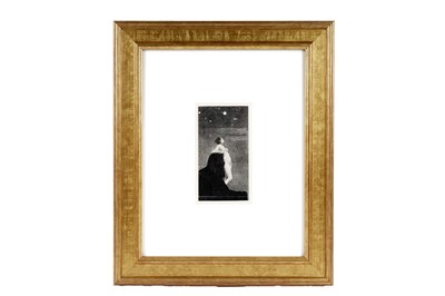 Lot 95 - Sascha Schneider - Der Gedanke an das Unendliche | wood engraving