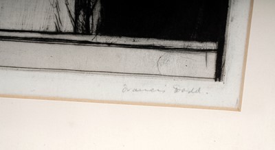 Lot 89 - Francis Dodd - The Doorkeeper | etching