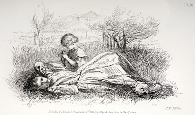Lot 706 - Sir John Everett Millais - Summer Indolence | etching