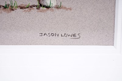 Lot 589 - Jason Lowes - Fox | watercolour