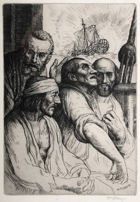 Lot 336 - William Strang - Off Shot The Spectre Bark | etching