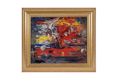 Lot 857 - James Lawrence Isherwood - Walking the Dog, Sunset | oil