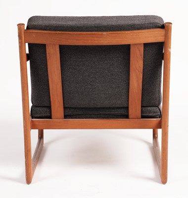 Lot 646 - Peter Hvidt and Orla Mølgaard for France and Son: a model FD130 teak framed armchair