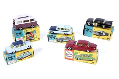 Lot 406 - Five boxed Corgi diecast vehicles