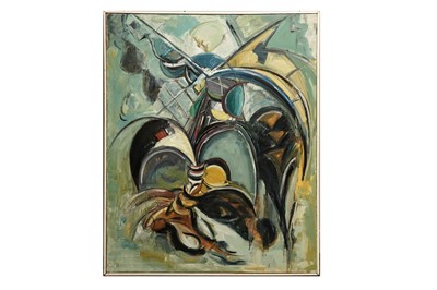 Lot 880 - Victoria Atkinson - Abstract composition | oil