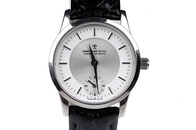 Lot 456 - Dreyfuss & Co: two steel cased lady's and gents quartz wristwatches