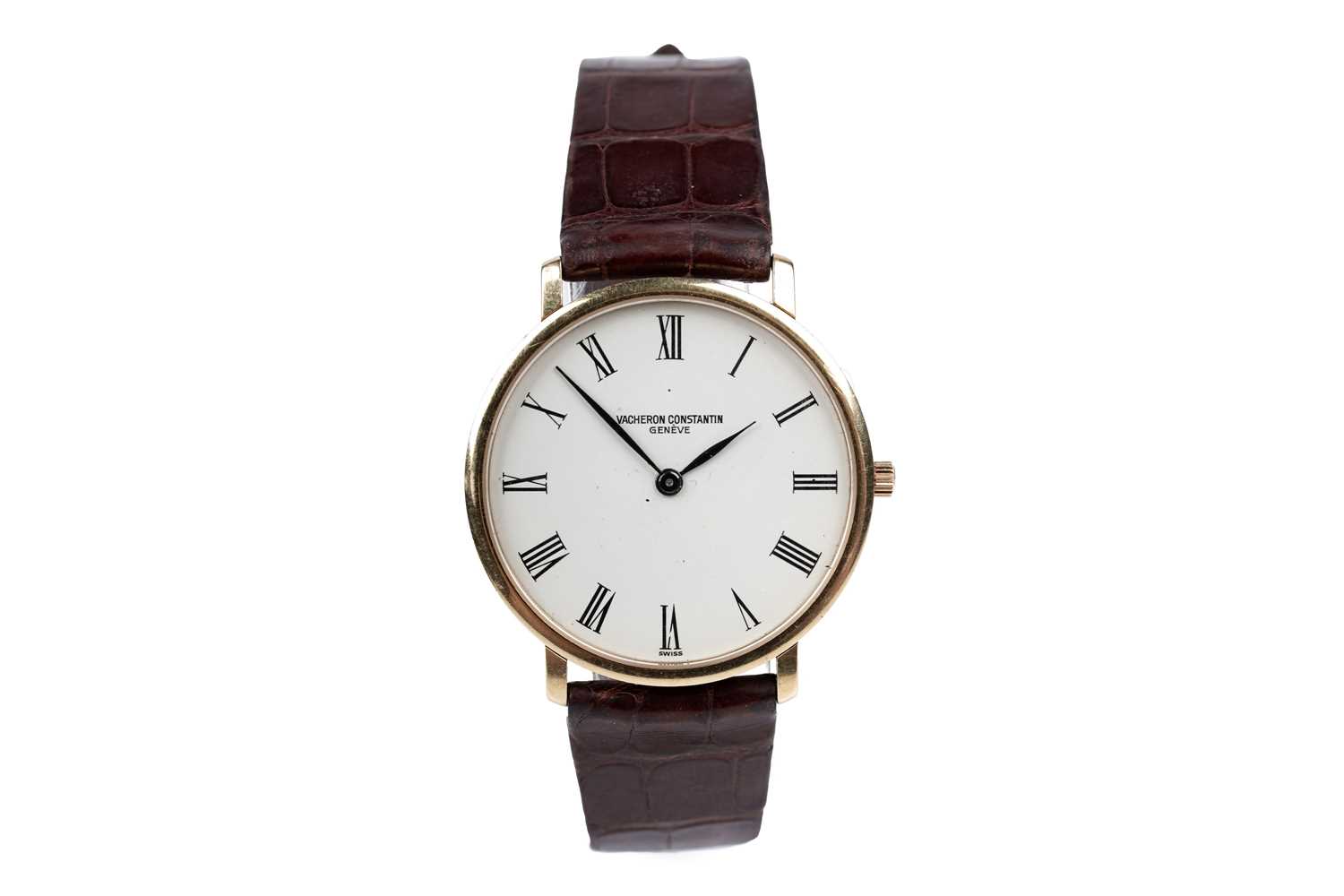 Lot 451 - Vacheron Constantin: an 18ct yellow gold cased manual wind wristwatch