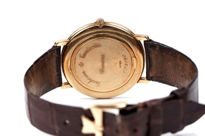 Lot 451 - Vacheron Constantin: an 18ct yellow gold cased manual wind wristwatch