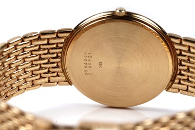 Lot 441 - Baume & Mercier: an 18ct yellow gold cased quartz wristwatch