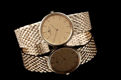 Lot 441 - Baume & Mercier: an 18ct yellow gold cased quartz wristwatch