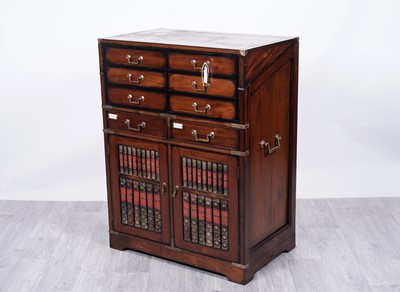 Lot 23 - Victorian Collection Antiques and Fine Reproductions: a Victorian style mahogany cabinet