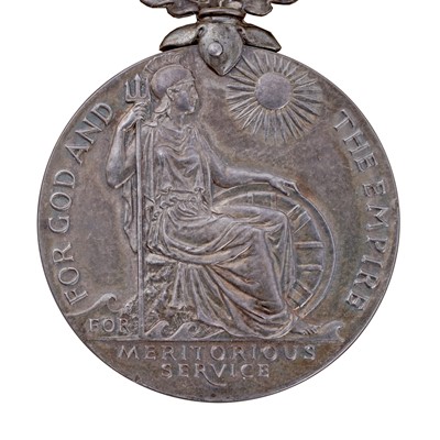 Lot 12 - A WWII BEM medal RN group