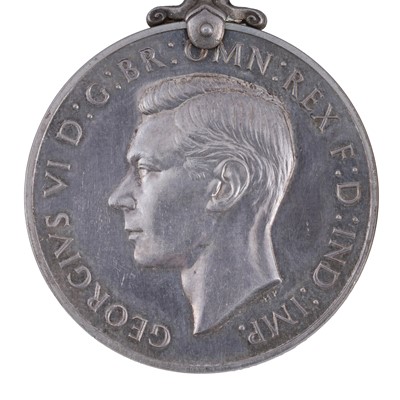 Lot 12 - A WWII BEM medal RN group