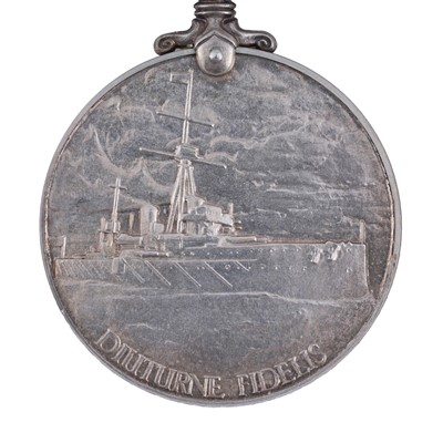 Lot 12 - A WWII BEM medal RN group