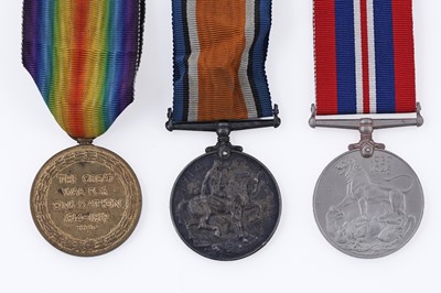 Lot 13 - First and Second World War medal group
