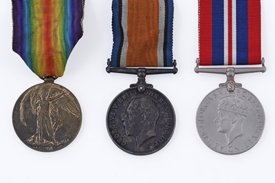 Lot 13 - First and Second World War medal group