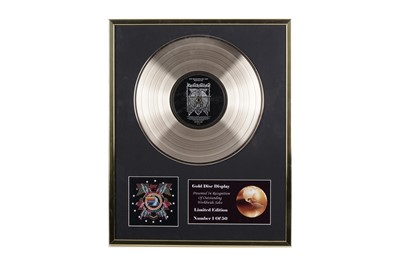 Lot 258 - A Hawkwind framed Gold Disc