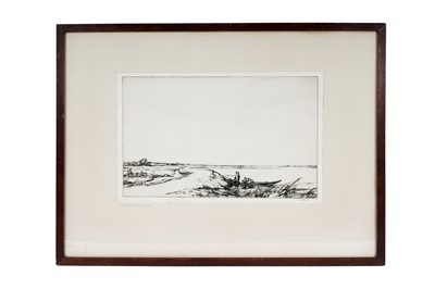 Lot 55 - William Palmer Robins- The Stour | drypoint