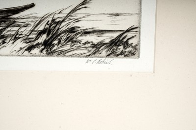 Lot 55 - William Palmer Robins- The Stour | drypoint