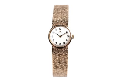 Lot 426 - Omega: a 9ct yellow gold cocktail watch