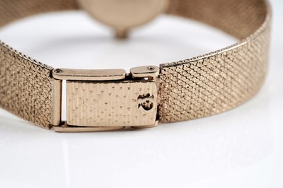 Lot 426 - Omega: a 9ct yellow gold cocktail watch
