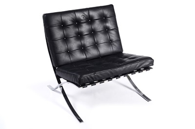 Lot 574 - After Ludwig Mies van der Rohe: a ‘Barcelona’ chair