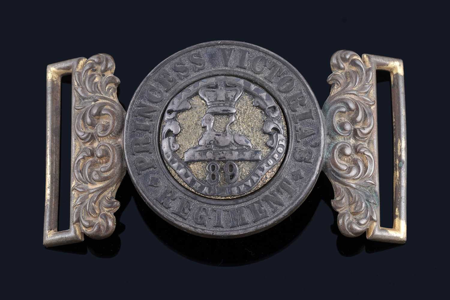 Lot 24 - 89th (Princess Victoria's) Regiment of Foot officer’s belt buckle