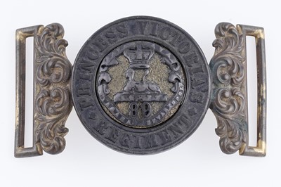 Lot 24 - 89th (Princess Victoria's) Regiment of Foot officer’s belt buckle