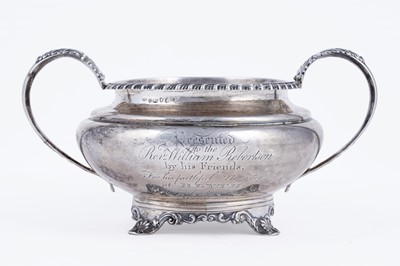 Lot 52 - A William IV silver northeastern provincial sugar bowl