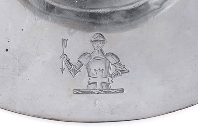 Lot 108 - An extremely rare Queen Anne Scottish silver tazza