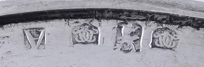 Lot 108 - An extremely rare Queen Anne Scottish silver tazza
