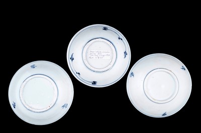 Lot 812 - Tek Sing Cargo 1822: plates, bowls and other items