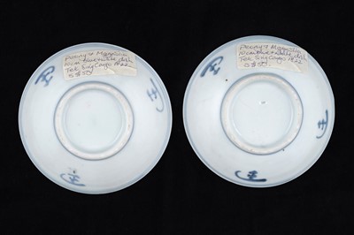 Lot 812 - Tek Sing Cargo 1822: plates, bowls and other items