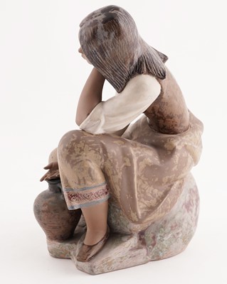 Lot 384 - Lladro: a figure of a water carrier
