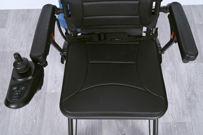 Lot 460 - An unbranded carbon fibre effect mobility chair