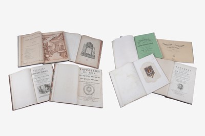 Lot 667 - A collection of 17th, 18th and 19th Century French books on architecture and furnishings