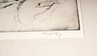 Lot 12 - George Soper - Timber Hauling, No. II | etching