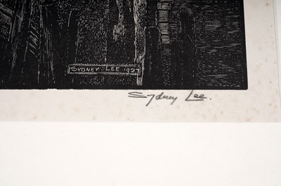 Lot 50 - Sydney Lee - Ponte Paradiso, Venice | wood engraving