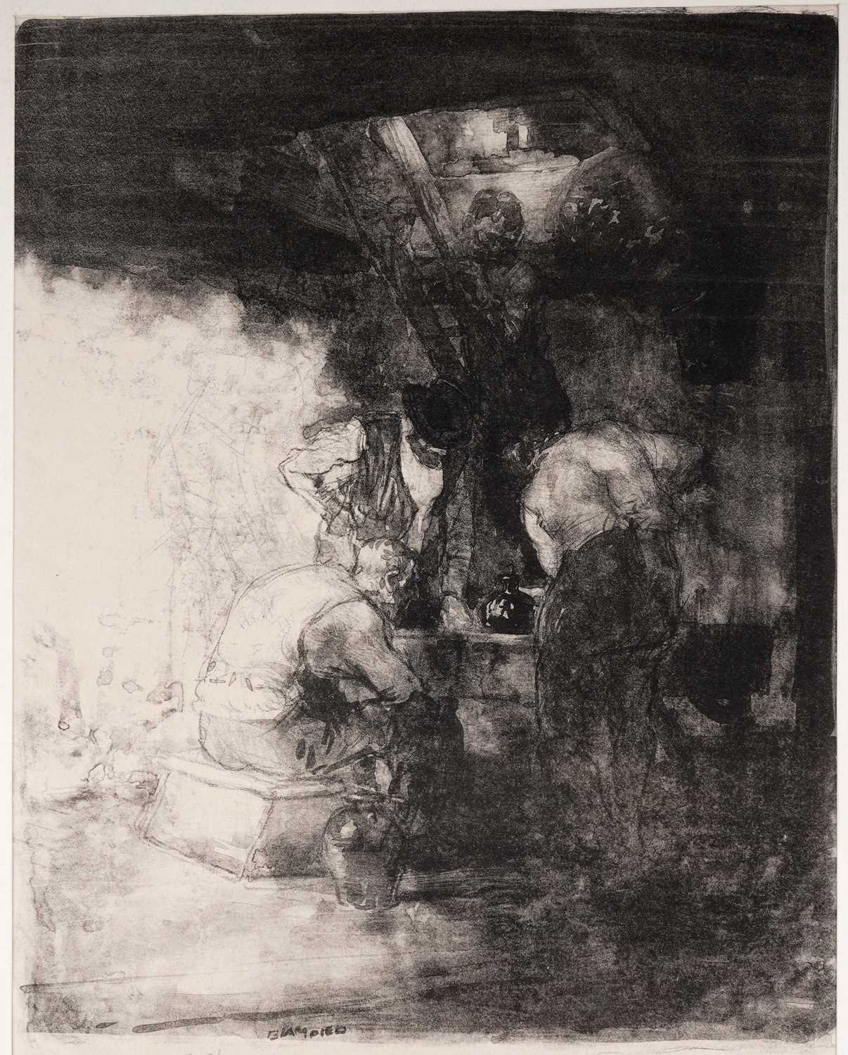 Lot 15 - Edmund Blampied - The Black Bottle | lithograph
