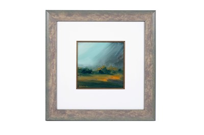 Lot 546 - Robert Newton - Morning Light On Trees | oil