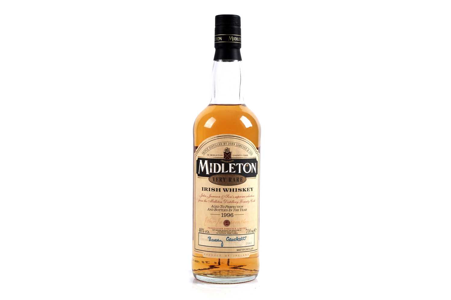 Lot 21 - A bottle of Midleton Very Rare 1996 Irish Whiskey