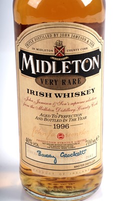 Lot 21 - A bottle of Midleton Very Rare 1996 Irish Whiskey