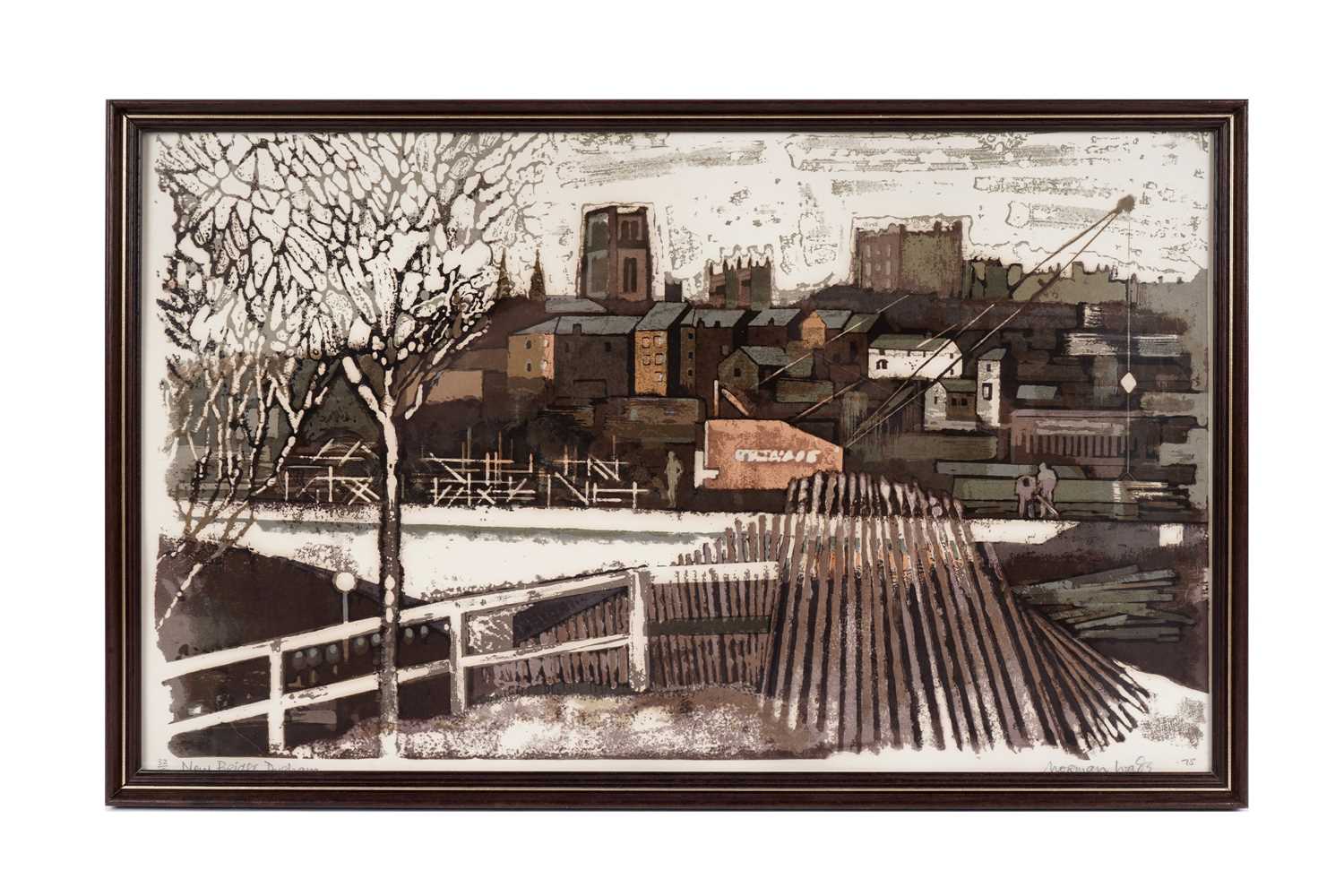 Lot 86 - Norman Wade - New Bridge, Durham | lithograph