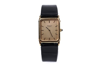 Lot 259 - A Zenith gold-plated wristwatch